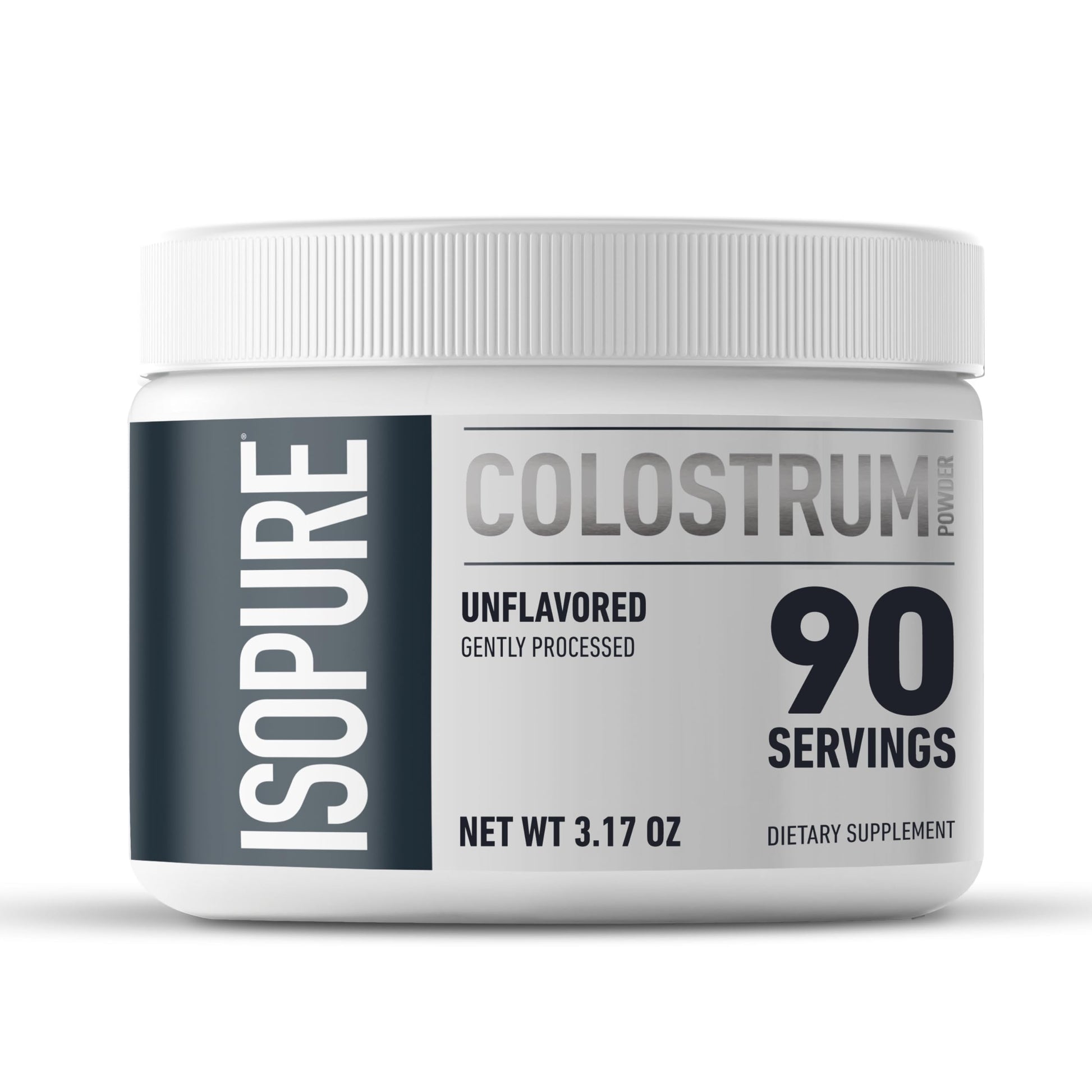 Isopure Bovine Colostrum Supplement Powder, 90 Servings
