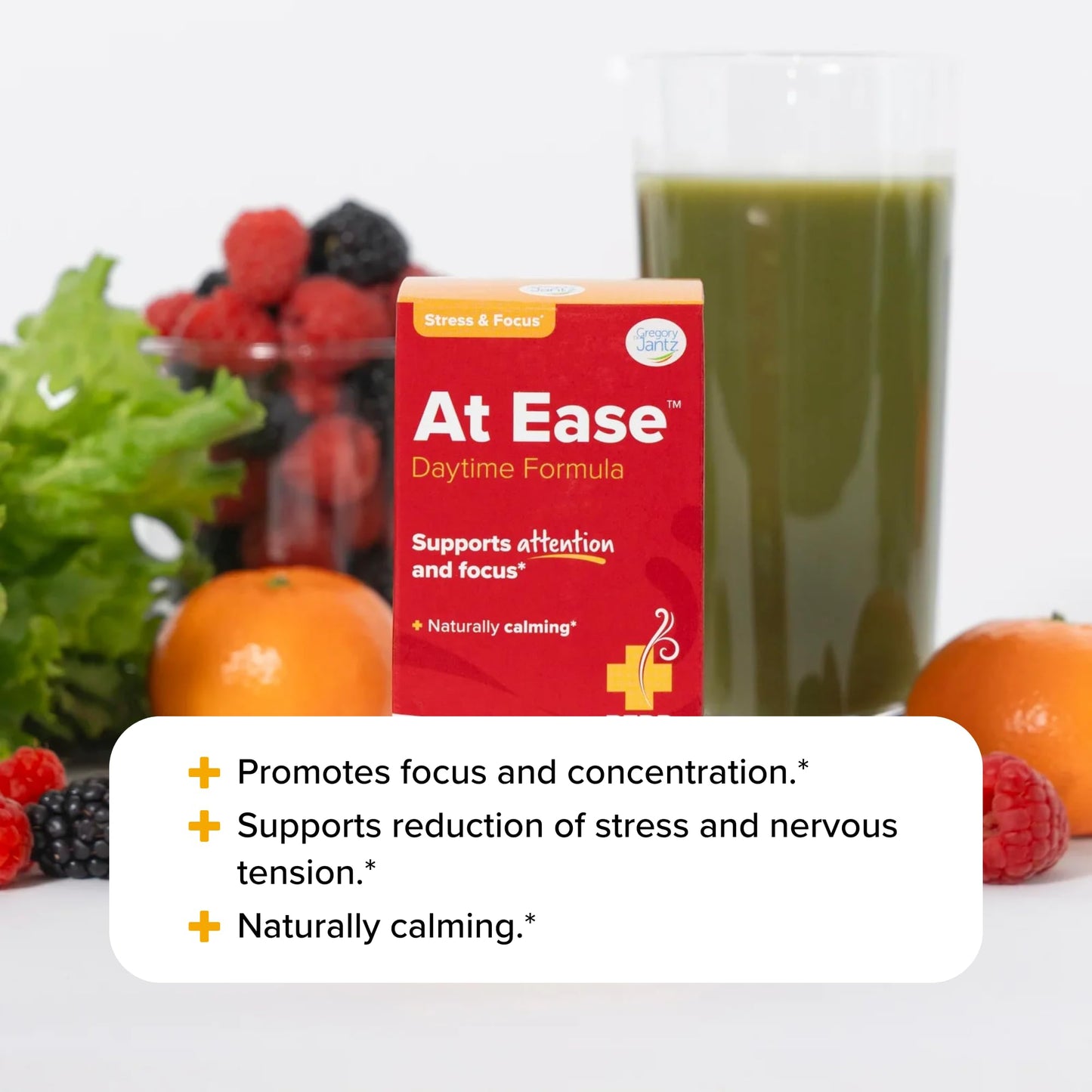 Redd Remedies At Ease Supports Relaxation and Stress Resistance Tablet, 80 Count