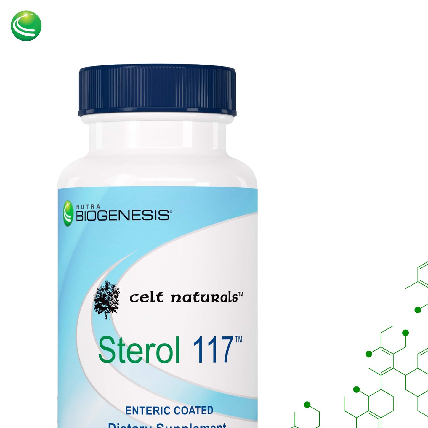 Nutra BioGenesis Sterol 117 Plant Sterols and Pine Bark Extract Capsules, 30 Count