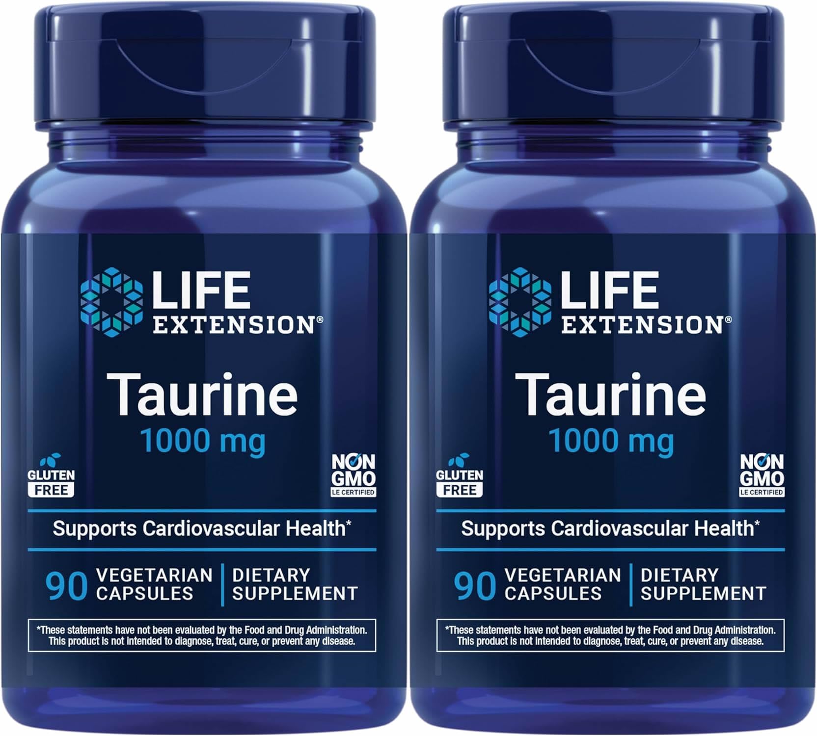 Life Extension Taurine 1000 mg Capsule, 180 Capsules