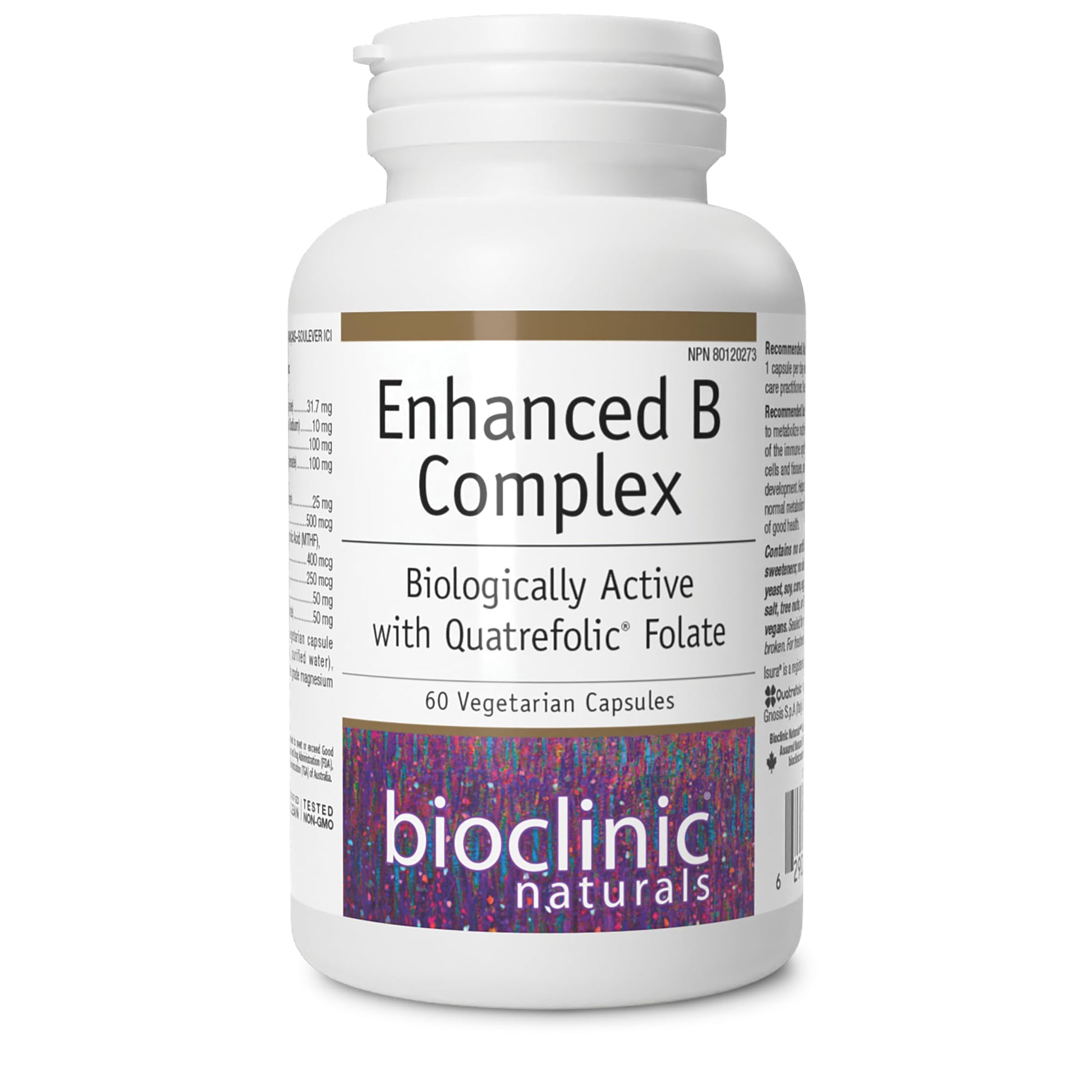 Bioclinic Naturals Enhanced B Complex Softgels 60 Count