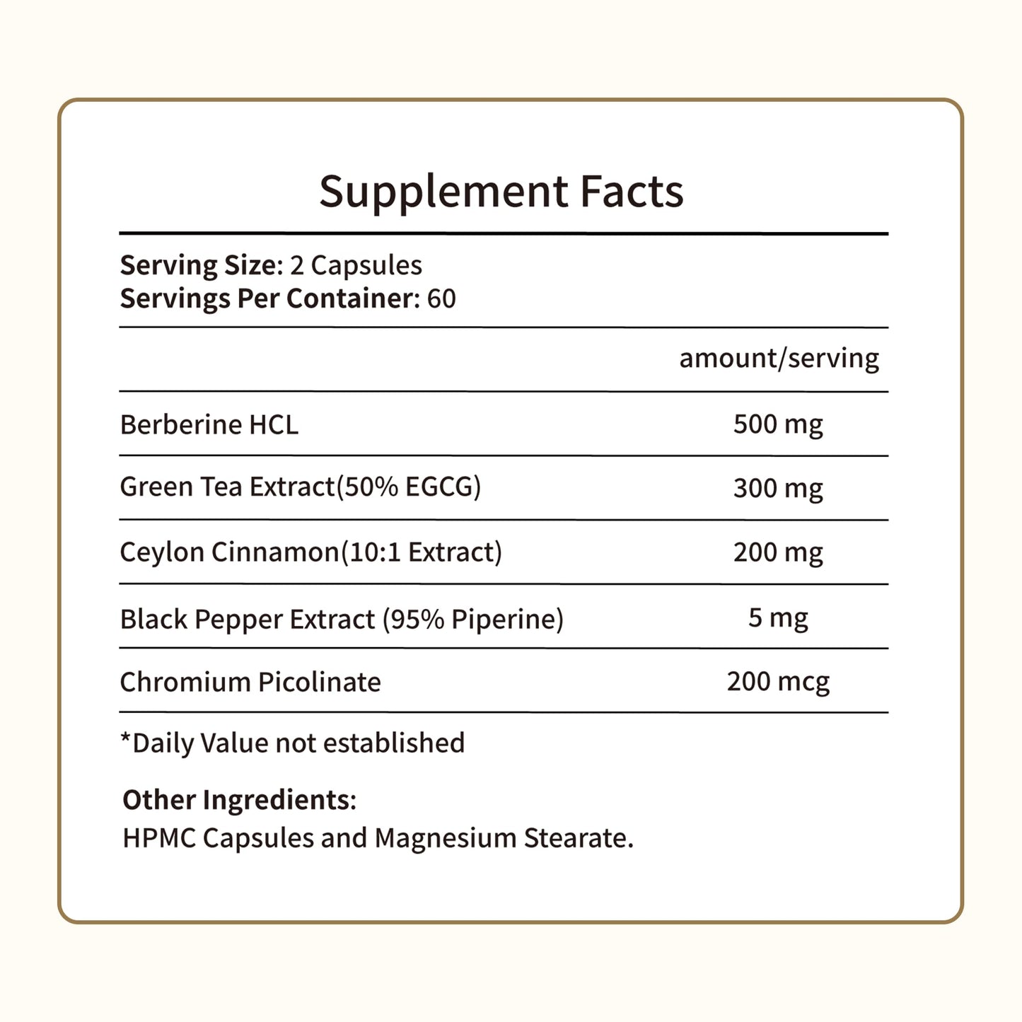 Vinatzen Female Metabolism Support Supplement 90 Capsules