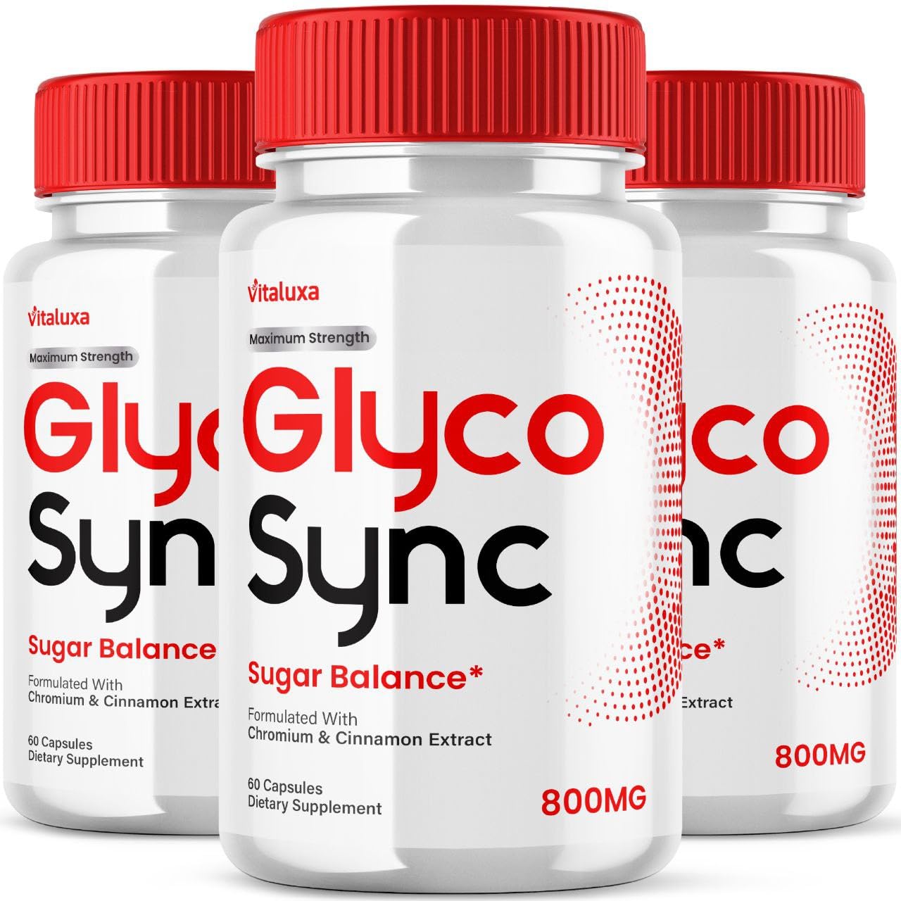 Vitaluxa Glyco Sync Blood Balance 180 Capsules