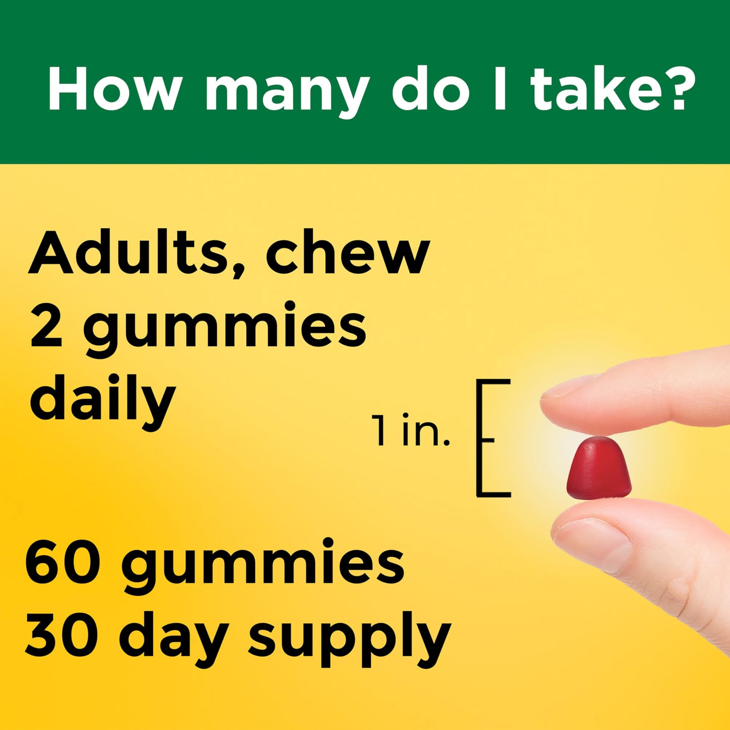 Nature Made Extra Strength Vitamin B12 Gummies 3000 mcg per serving, 60 Gummies