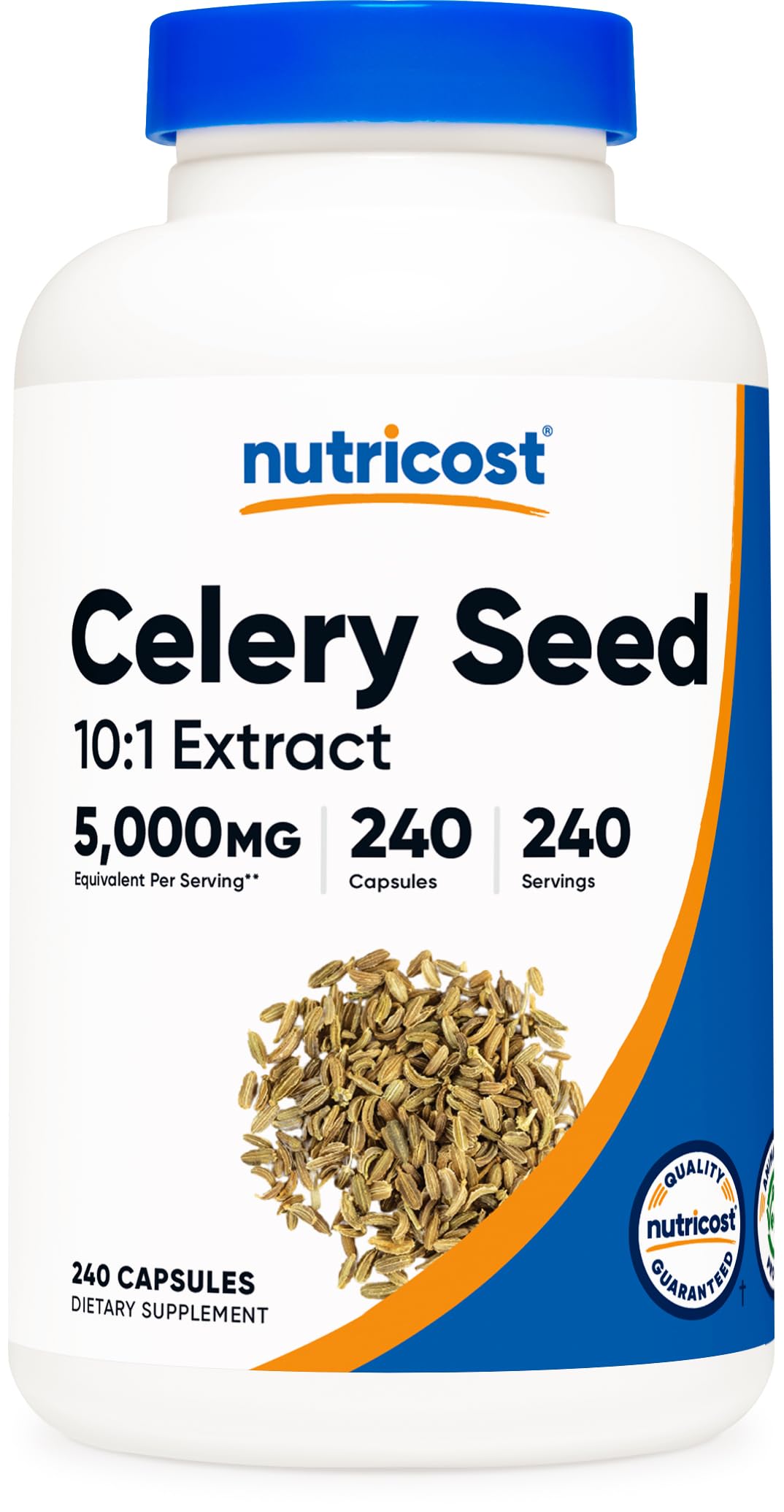 Nutricost Celery Seed Extract 240 Capsules