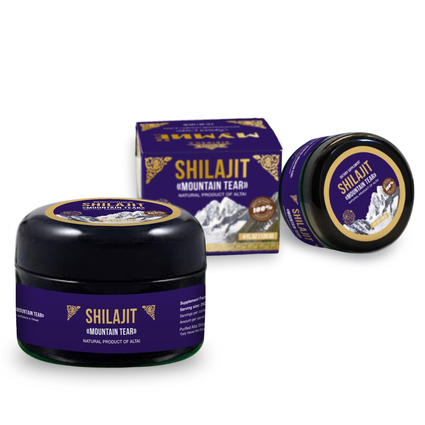 AltaiBioProekt Shilajit Mountain Tear 100g Powder 3.53