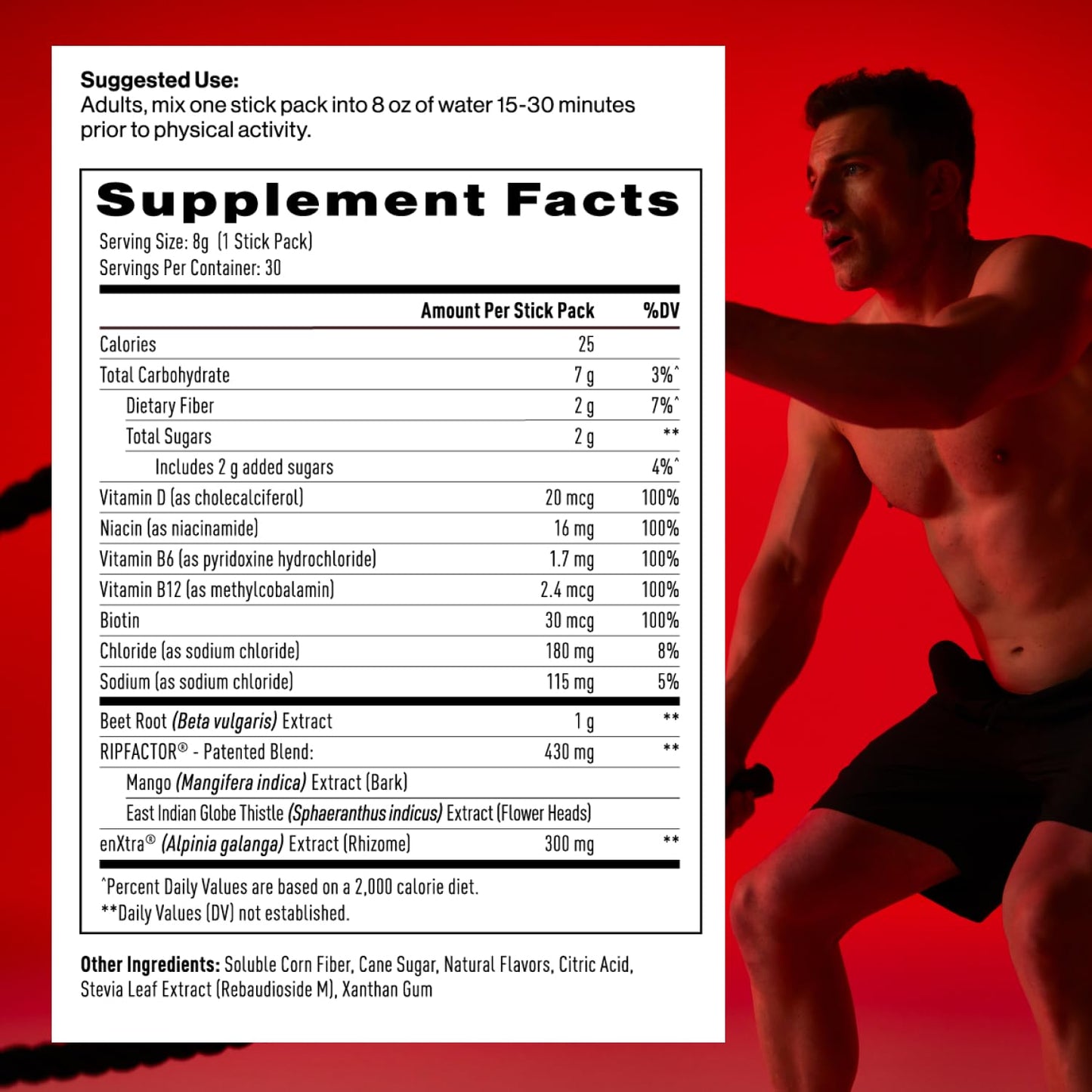 Mdrive Accelerate Pre-Workout Powder, 8.4 oz