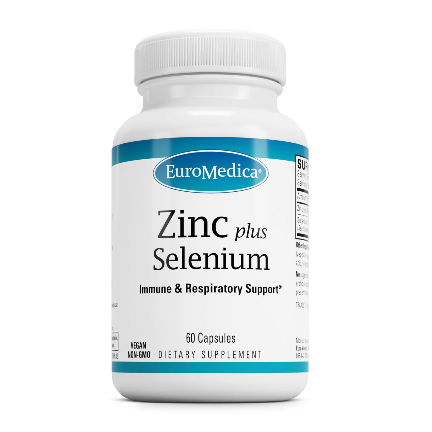 EuroMedica Zinc Plus Selenium Capsules 60