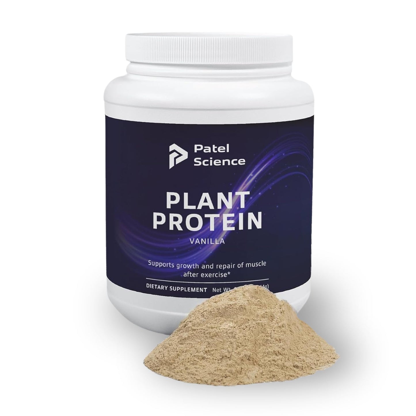 Patel Science Plant Protein Powder (Vanilla) 2 oz