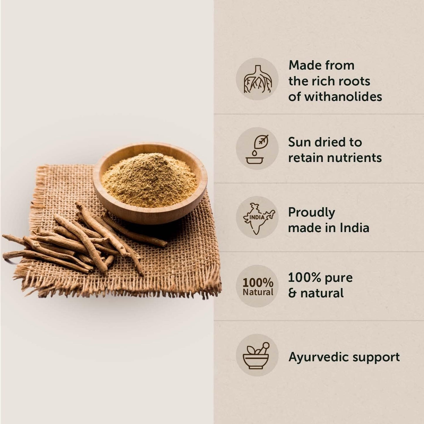 Generic Ashwagandha Root Powder 8.8 oz