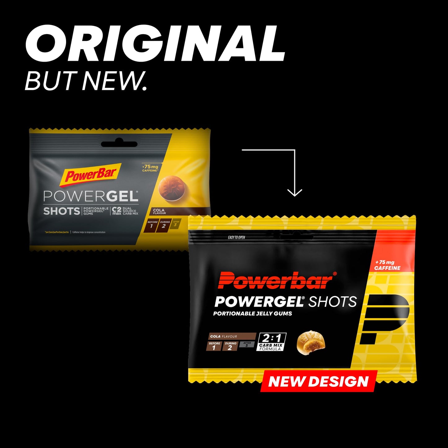 Powerbar PowerGel Shots Gel 60g Cola, 24 Pack