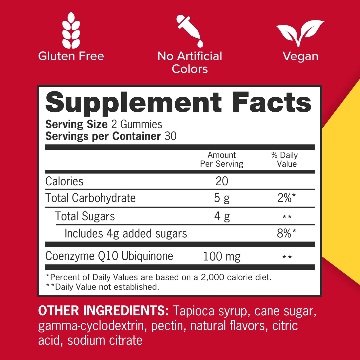 Qunol CoQ10 Gummies 100mg, 120 Count