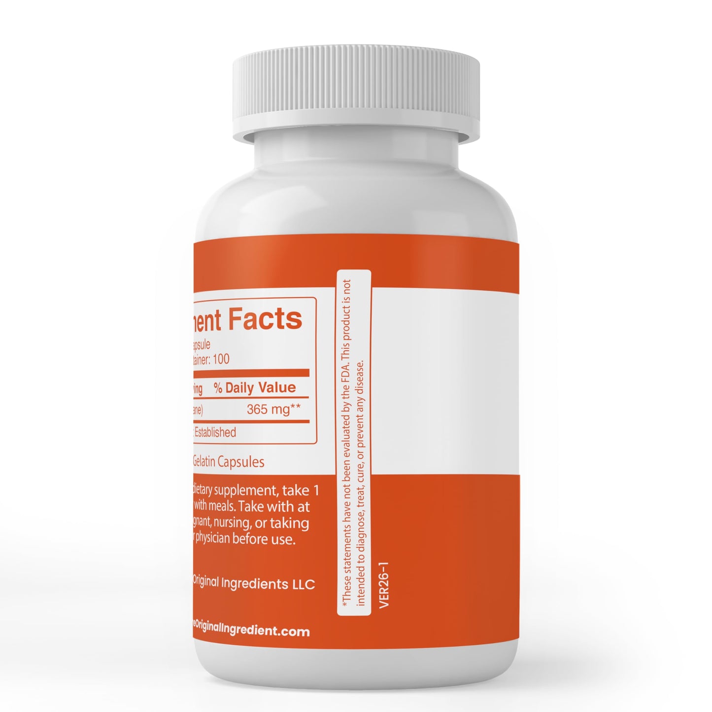 PURE ORIGINAL INGREDIENTS DIM Diindolylmethane Capsules 100