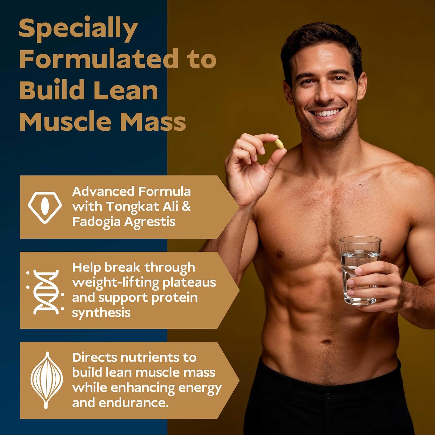 Vita Spark Turkesterone Muscle Leaner Capsule, 180 Capsules