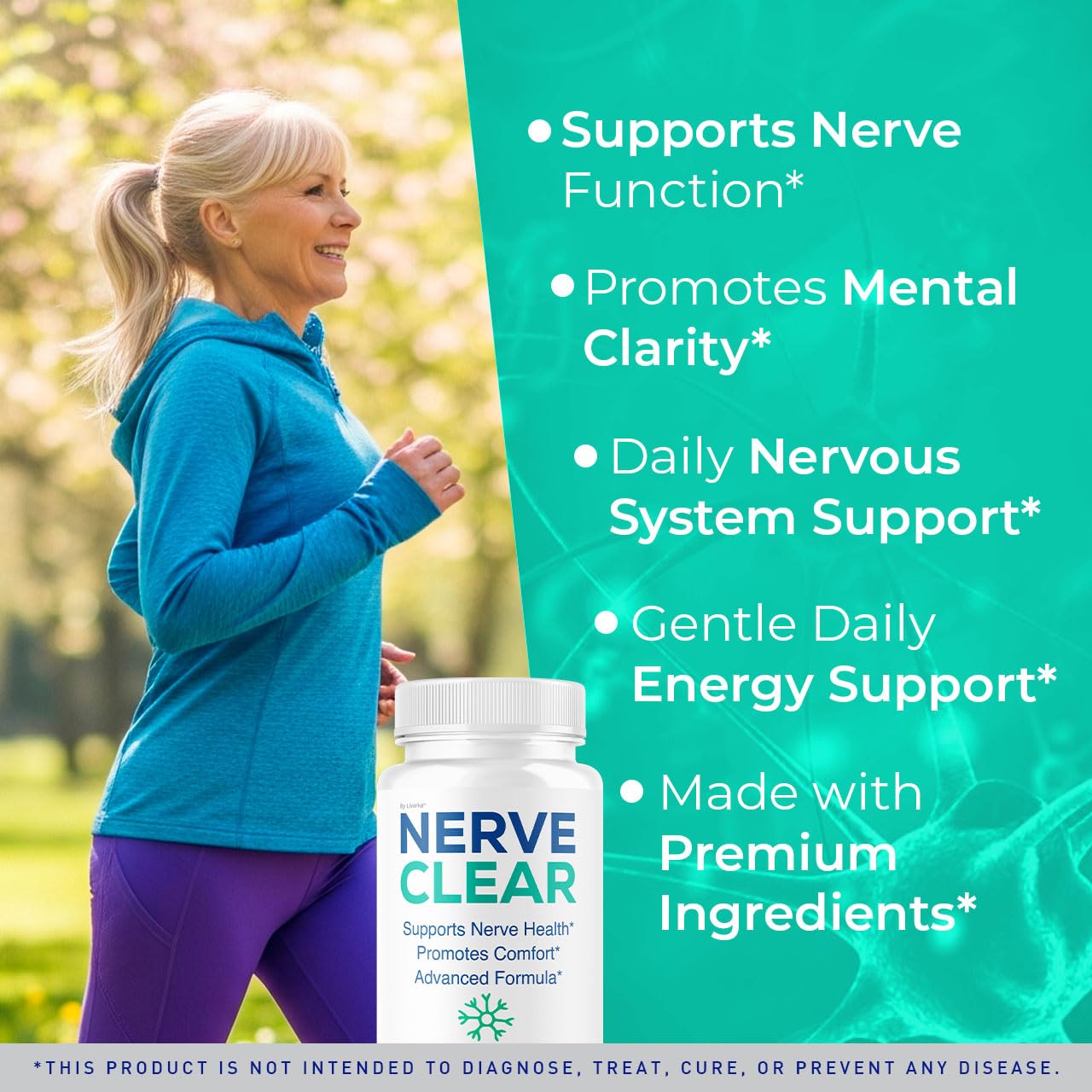 LIVORKA Nerve Clear Capsules, 120 Capsules