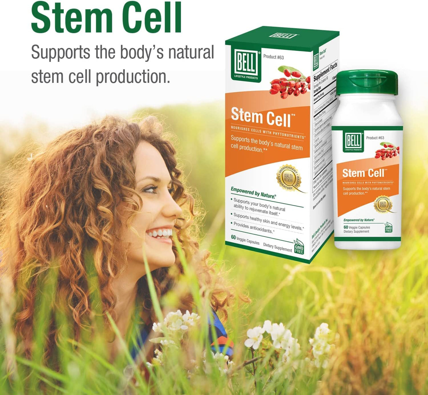 Bell Stem Cell Supplements Capsules 120 Count