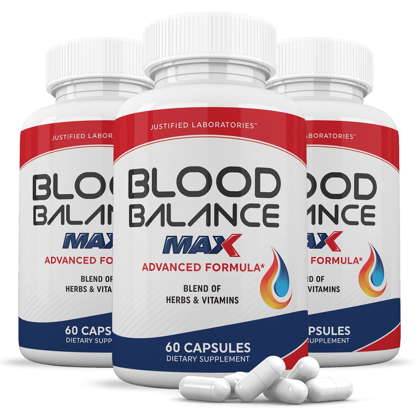 Justified Laboratories Blood Balance Max Capsules 180