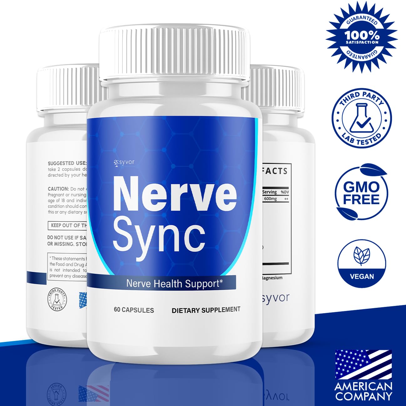 Syvor Nerve Sync Capsule 300 Capsules