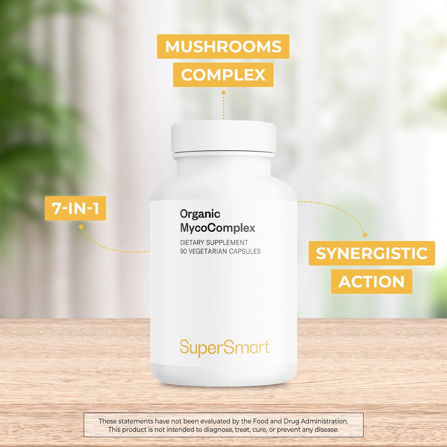 Supersmart Organic MycoComplex Capsules 90
