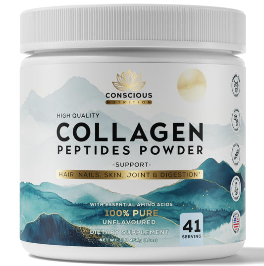 Conscious Nutrition Collagen Peptides Powder 16 oz