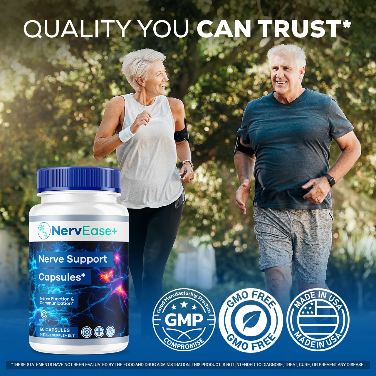 OVICIA NervEase Support Capsules, 120 Capsules