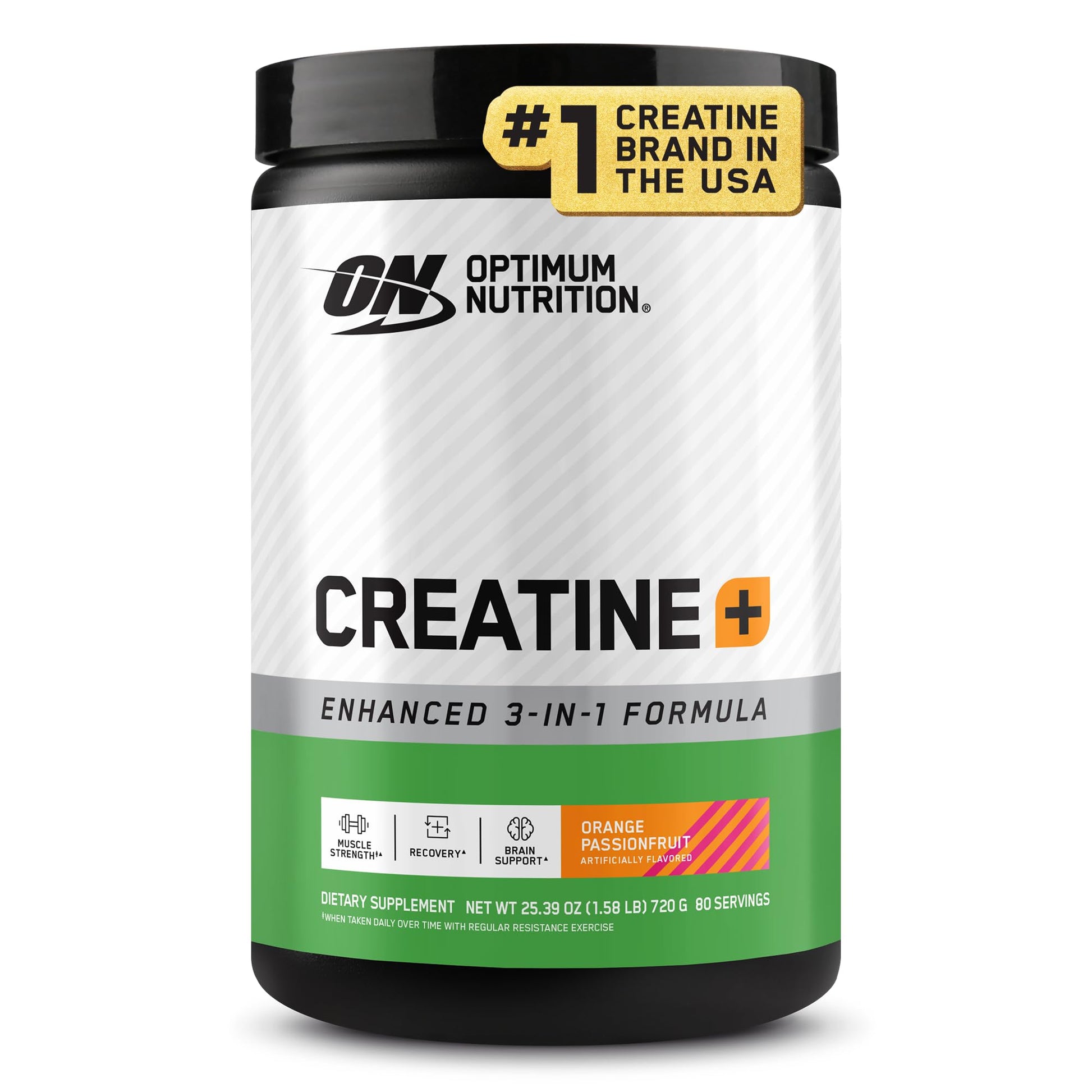 Optimum Nutrition Creatine Monohydrate Plus Powder, 25.4 oz