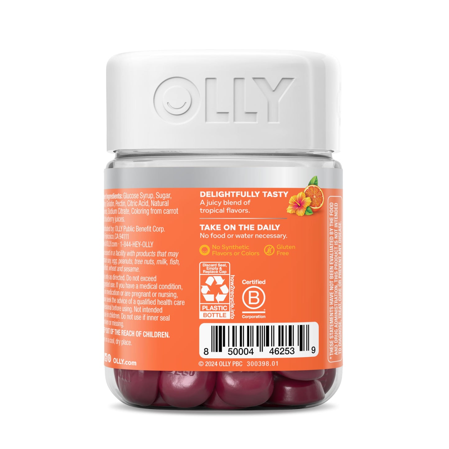 OLLY Heavenly Hair Gummy 60 Count