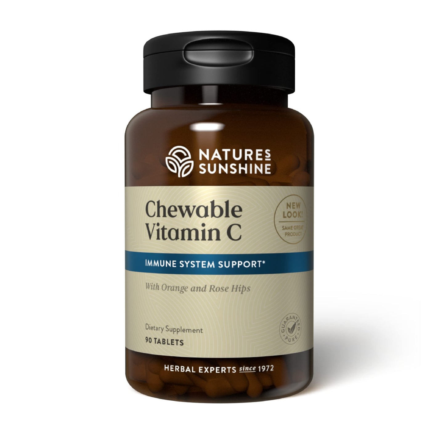 Nature's Sunshine Chewable Vitamin C 250mg Tablet, 90 Tablets