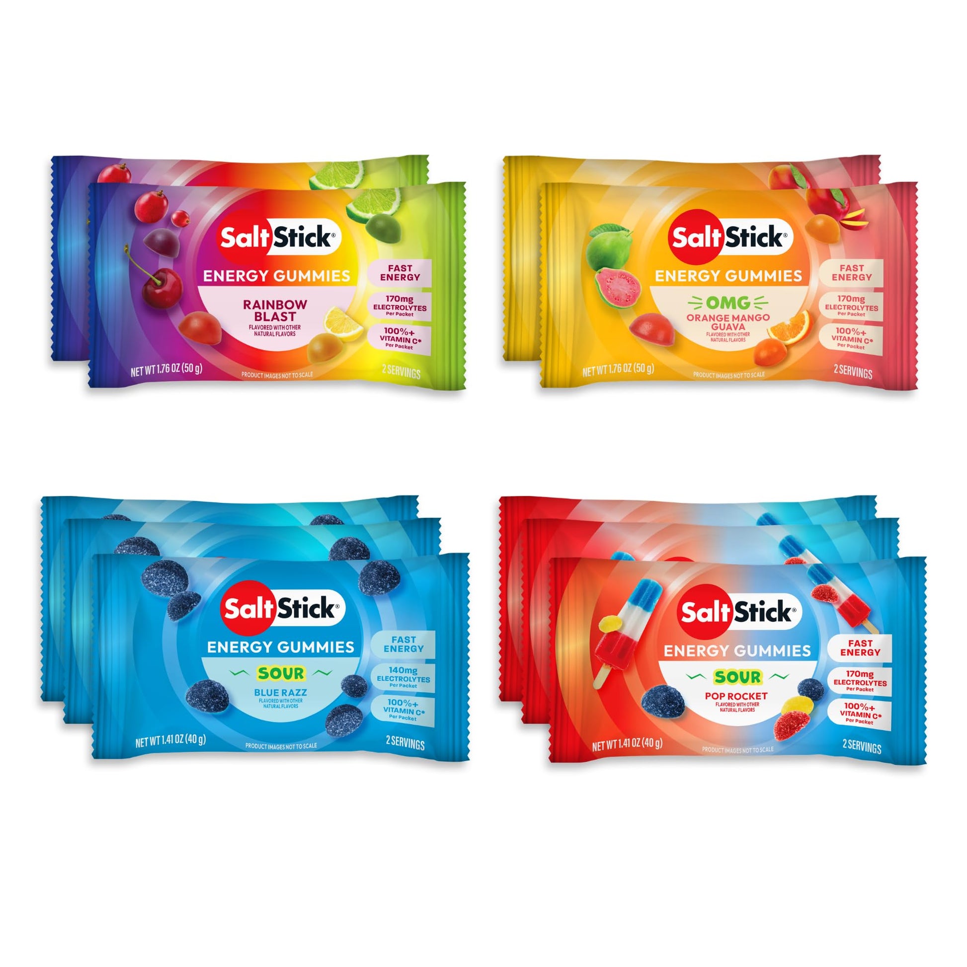 SaltStick Energy Gummies 80 Gummies