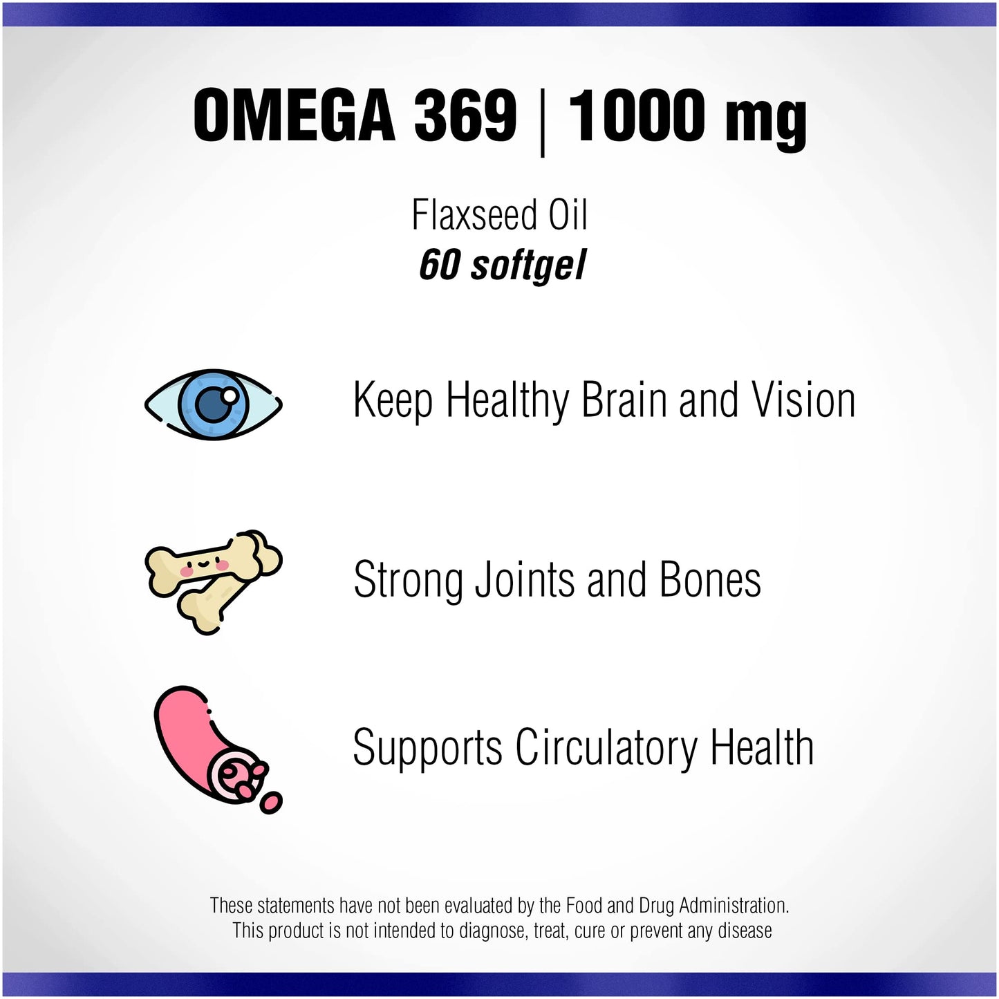 Natural Systems Naturasys Omega 369 1000 mg Softgels, 100 Count