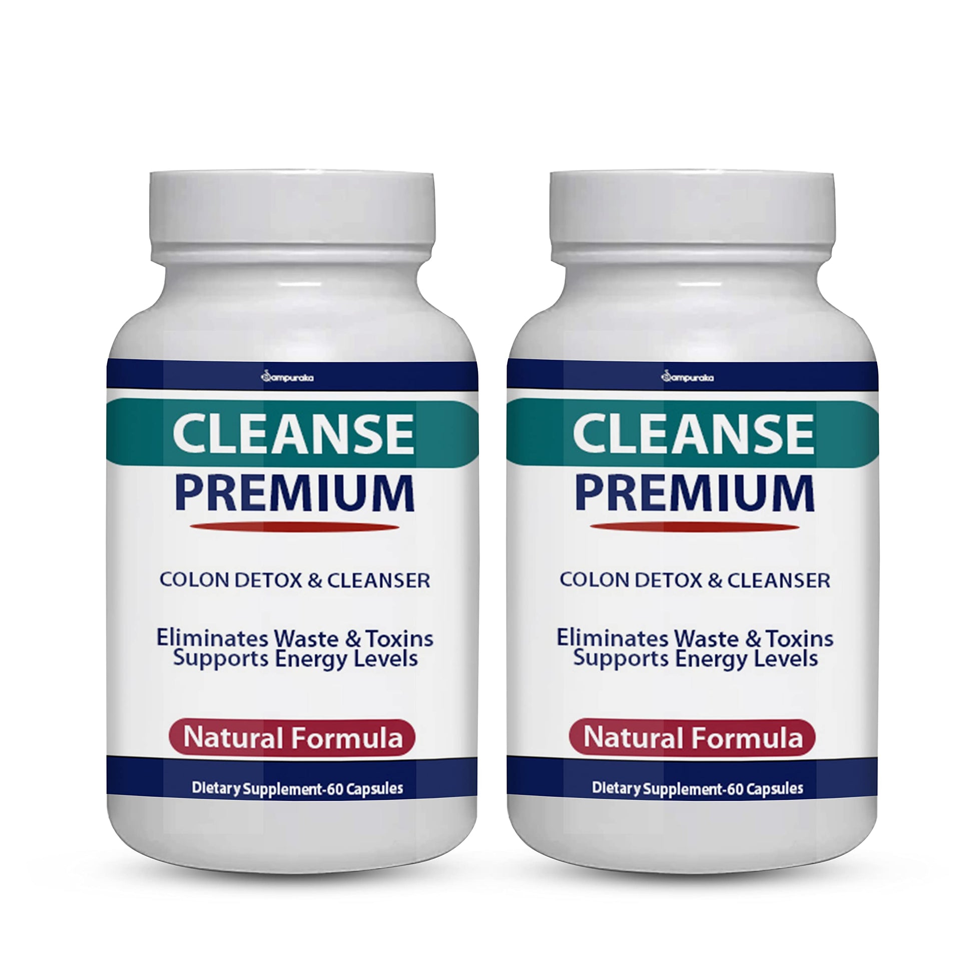 Sampuraka Cleanse Premium Advanced Formula Supplement 2 Pack Capsules