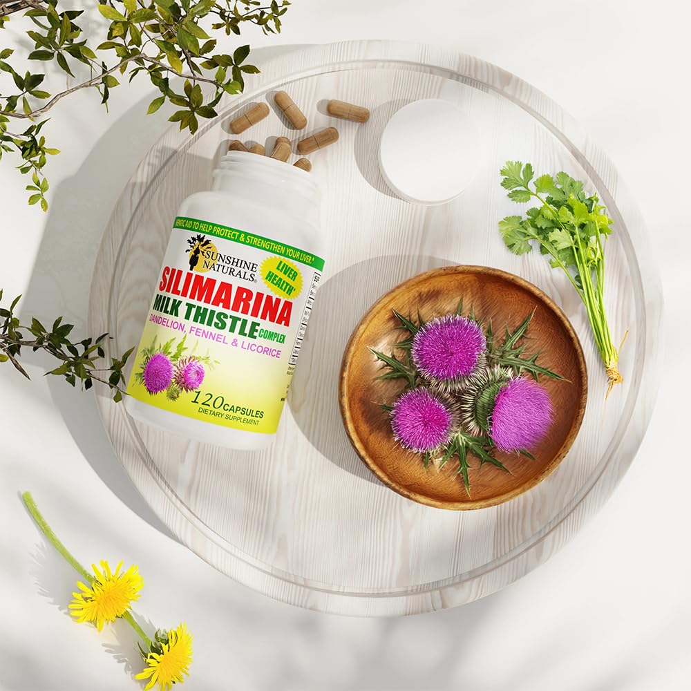 Sunshine Naturals Milk Thistle Complex Capsules 240