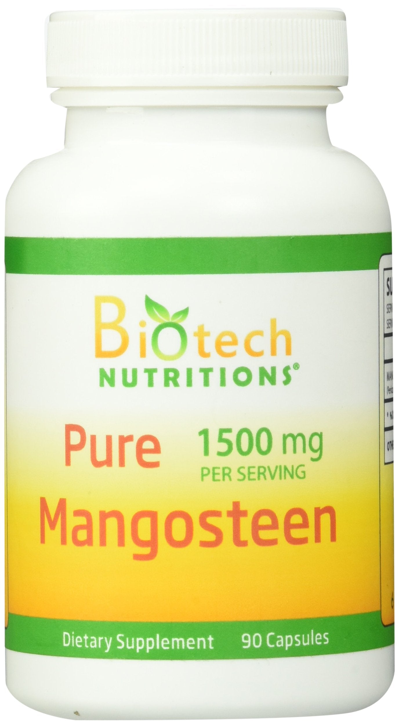 Biotech Nutritions Pure Mangosteen Capsules, 90 Capsules