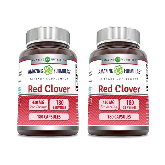 Amazing Nutrition Red Clover Supplement Capsule 360 Count