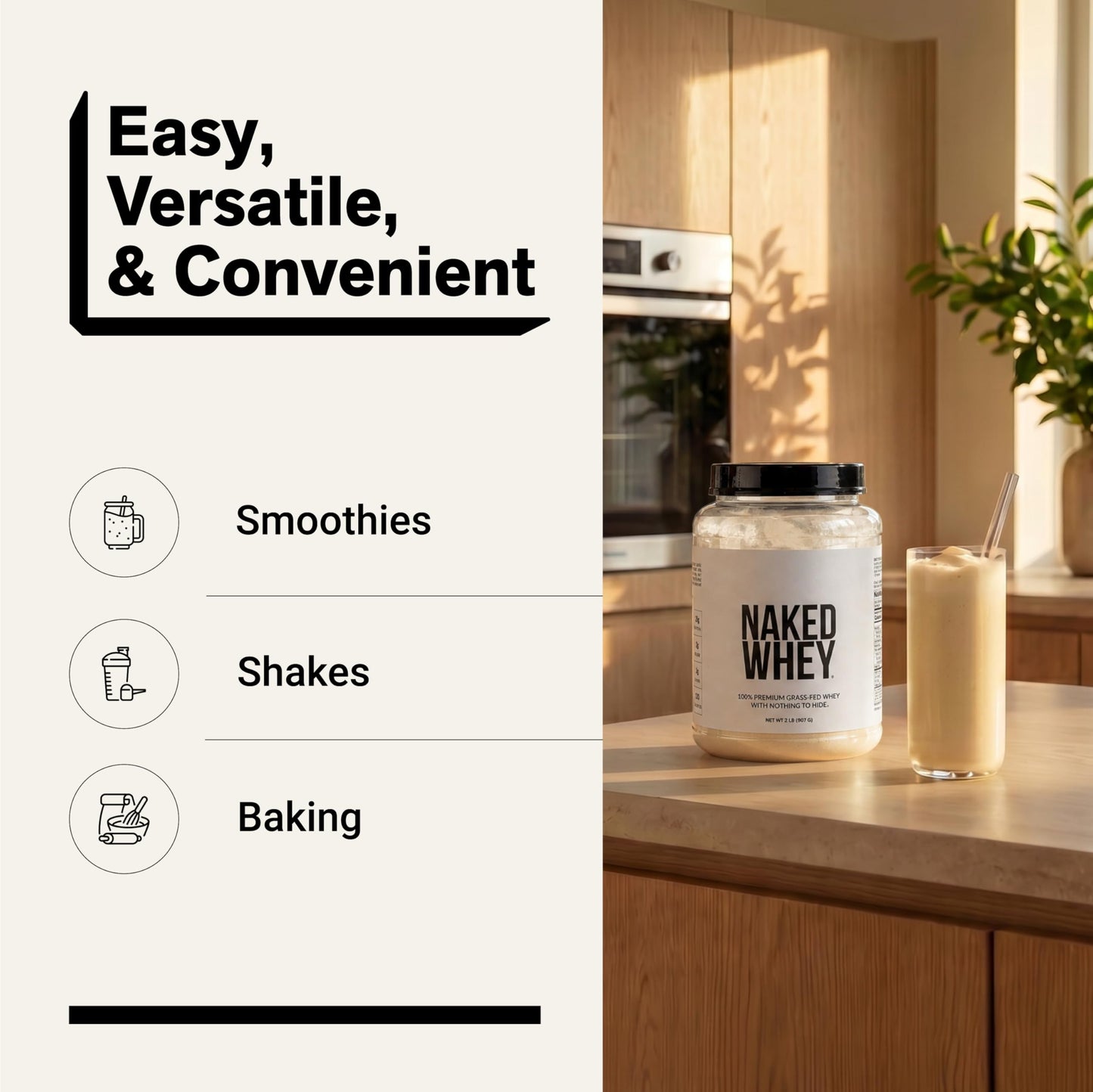 NAKED Whey Protein Powder 32