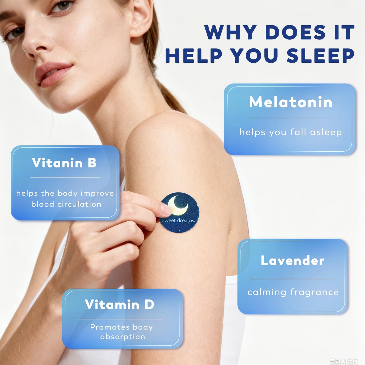 BULPOL Sleep Patches for Adults Tablet 60