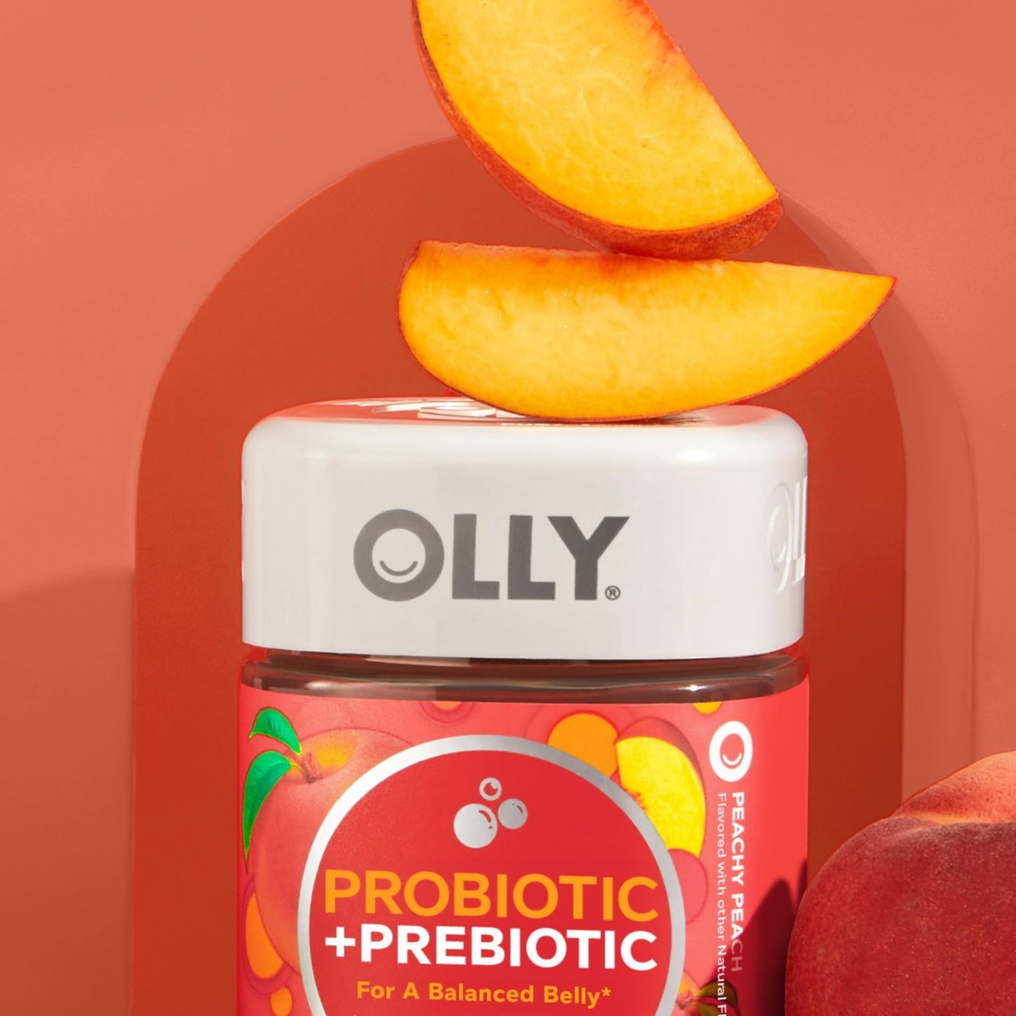 OLLY Probiotic + Prebiotic Gummy, 120 Count