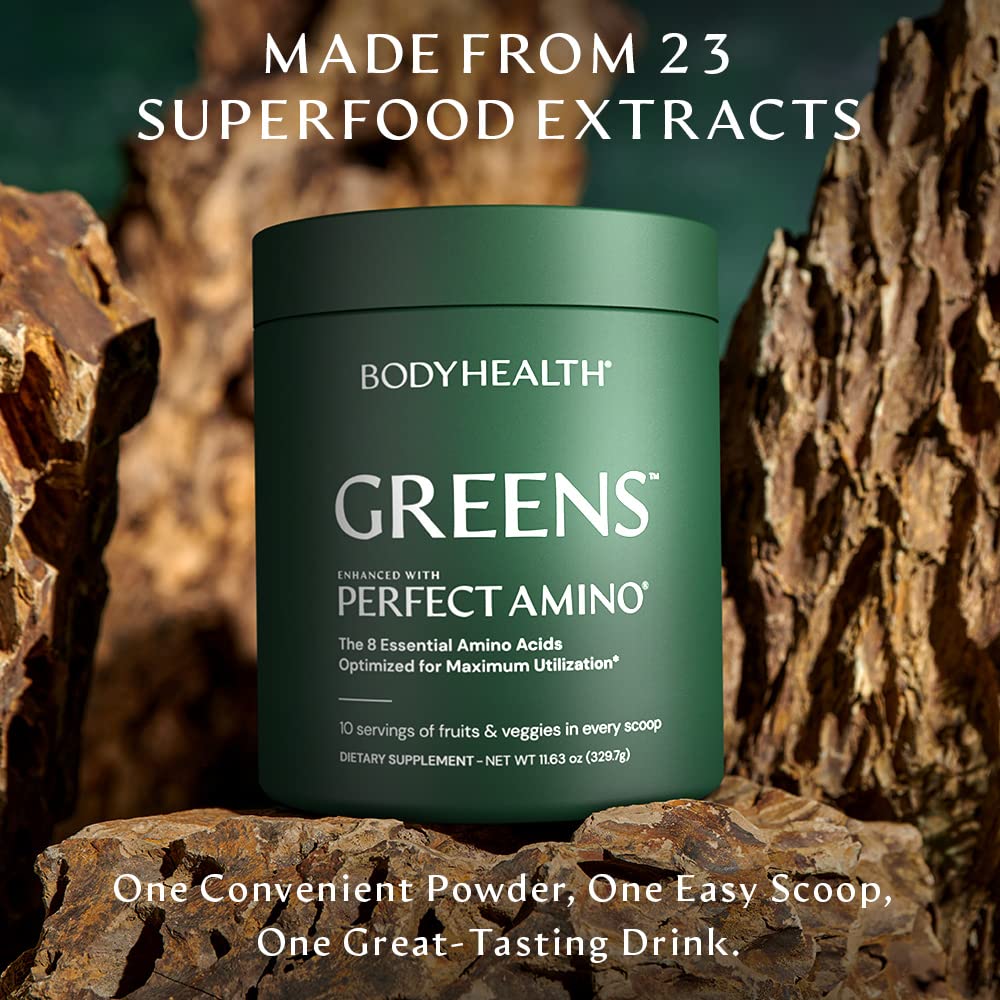 BodyHealth Perfect Greens Formula Powder 11.11 Ounce