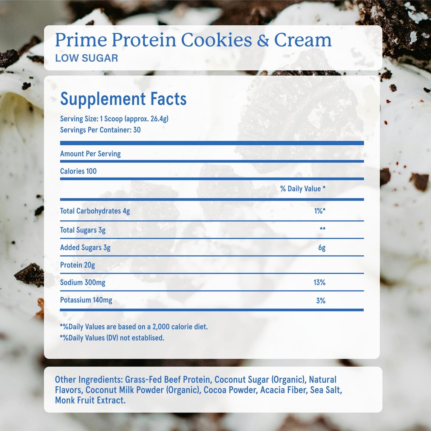 Equip Prime Protein Powder, Beef Protein Isolate, 30 Servings