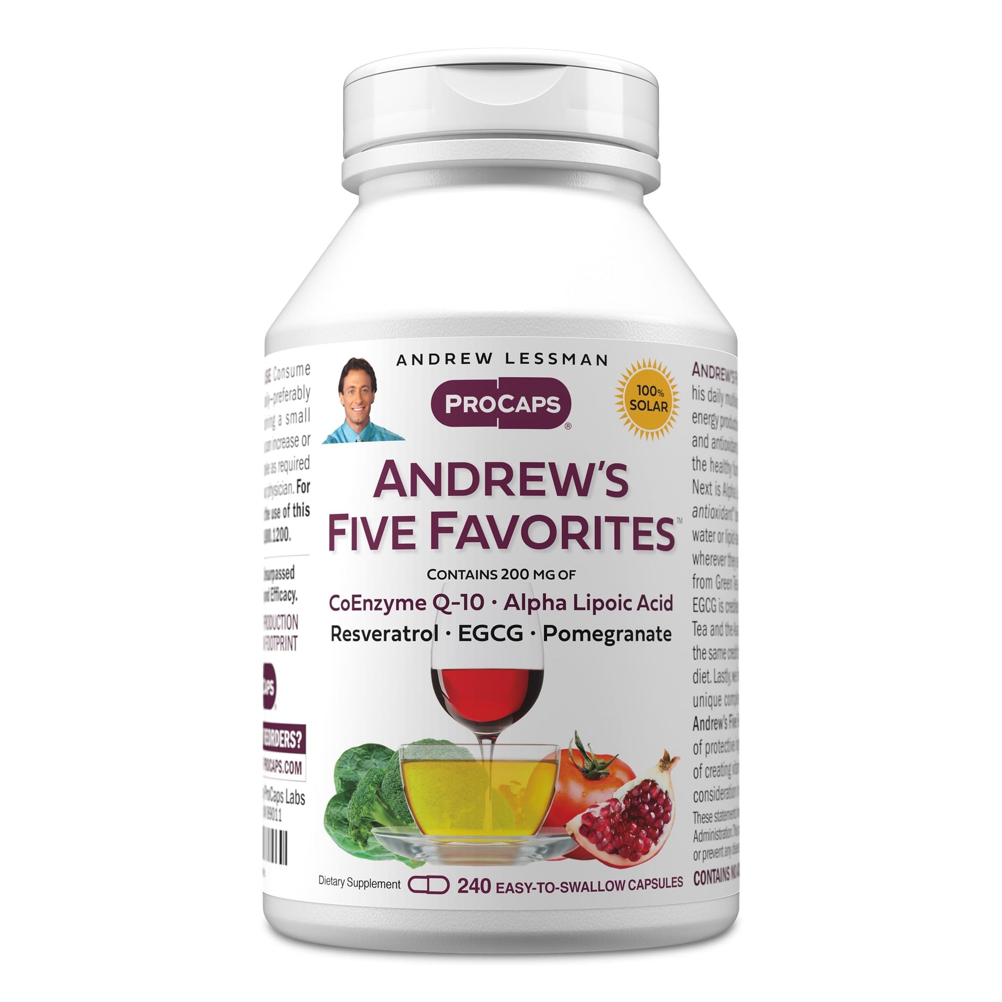 ANDREW LESSMAN ProCaps Andrew's Five Favorites 240 Capsules