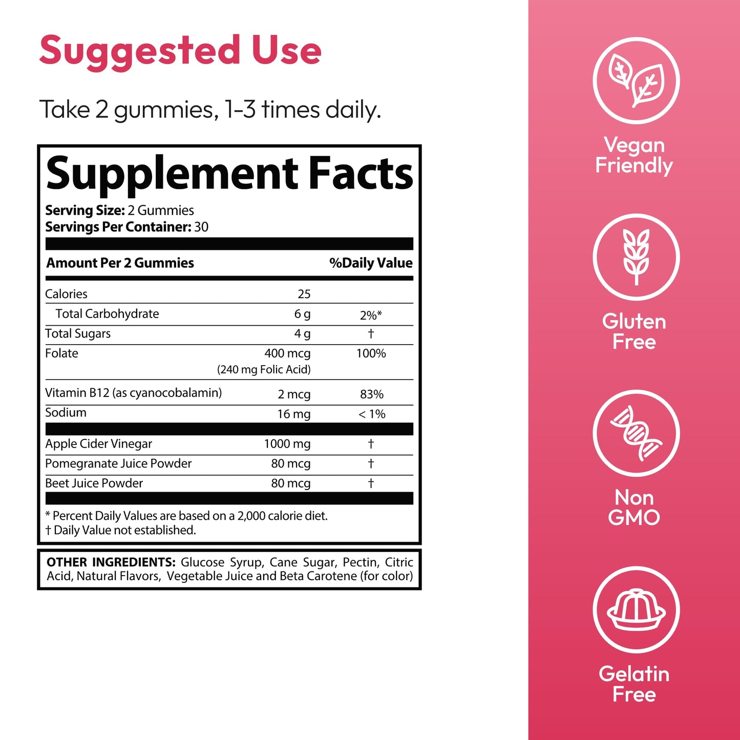 Justified Laboratories Liberty Bites Keto ACV Gummies 300 Gummies