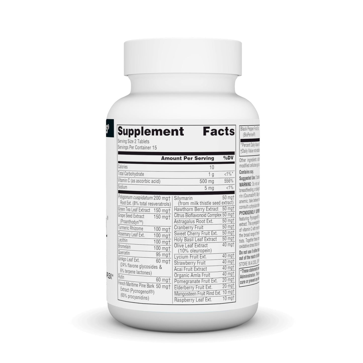 Source Naturals Pycnogenol Supreme Berry & Botanical Antioxidant Complex 30 Tablets