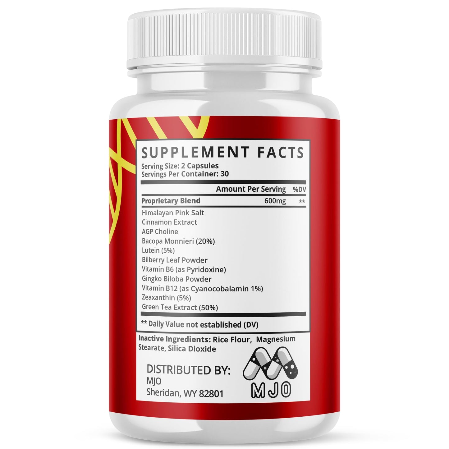 MJO Gluco Health Capsules 180 Capsules