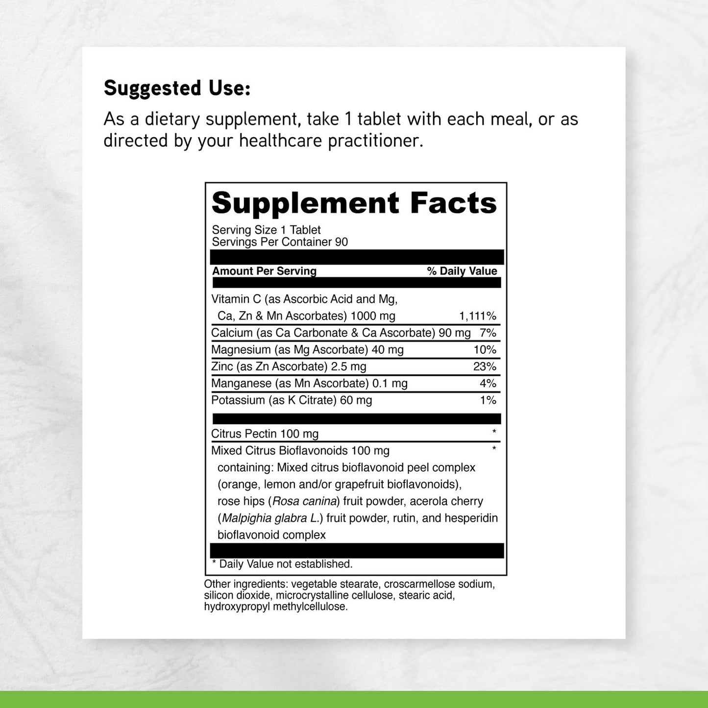 DAVINCI Poten-C Tablets 90 Count