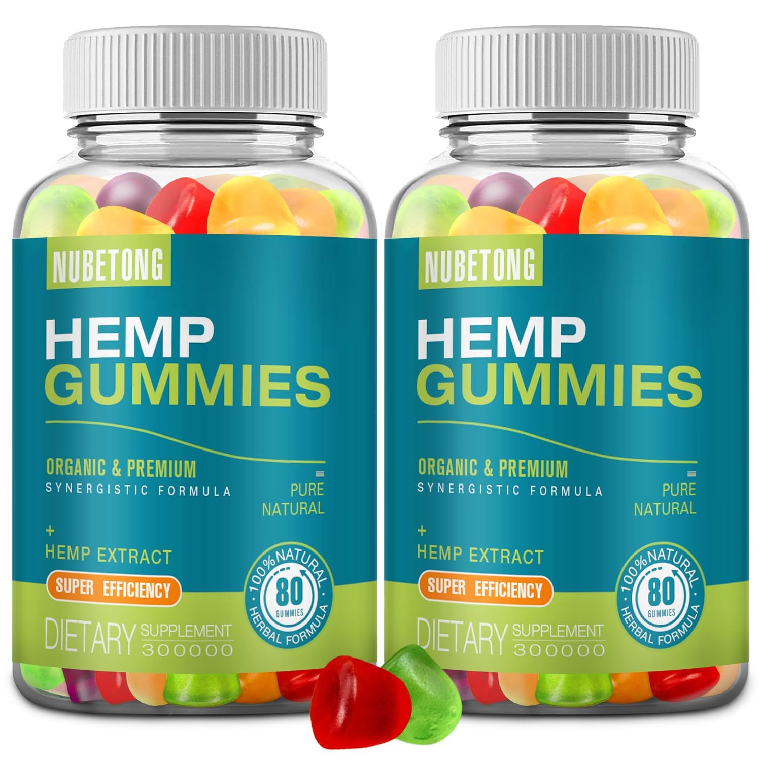 Nubetong Hemp Gummies 160 Count