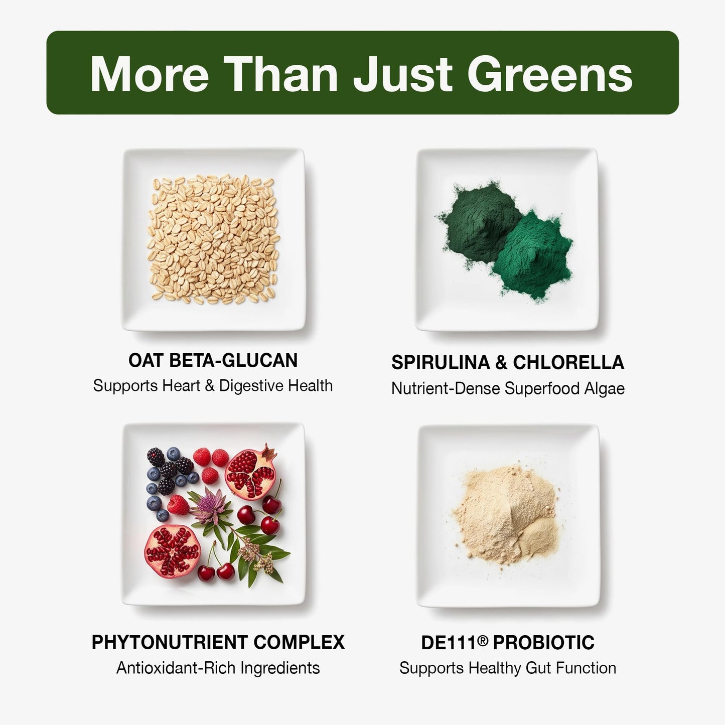 Biopharma Scientific NanoGreens + Probiotic Greens Powder 10.6 oz