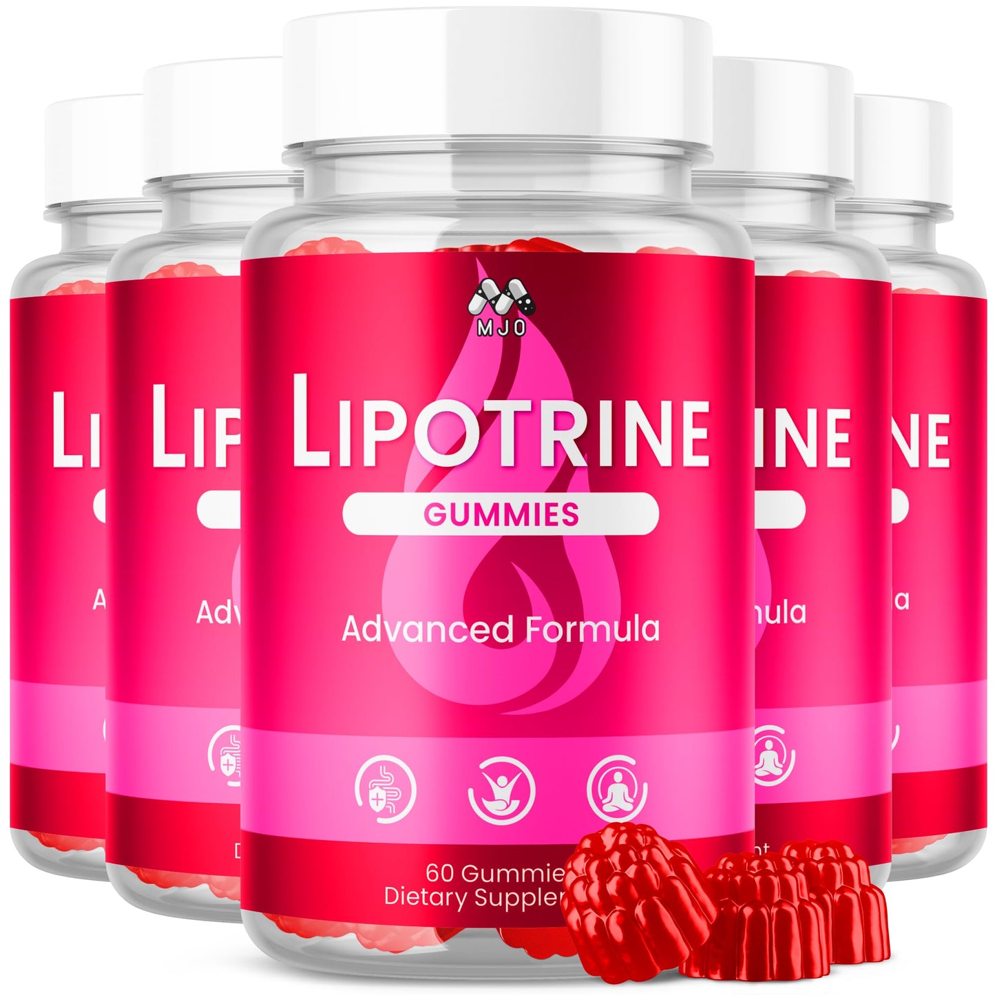 MJO Lipotrine Gummies 150 Gummies