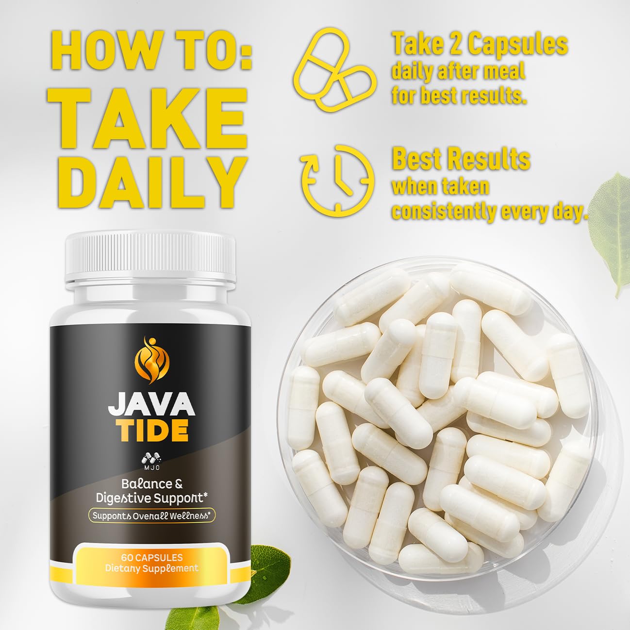 MJO JavaTide Capsules, 60 Capsules