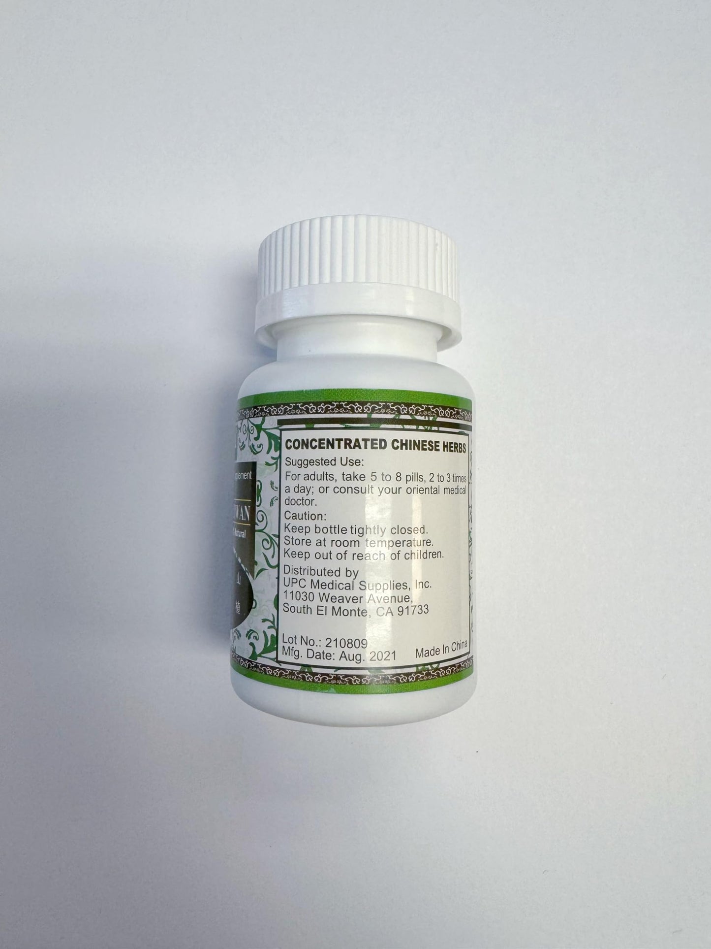 Millennia Herbal Supplement Jiang Zhi Jian Fei Wan Capsule 200
