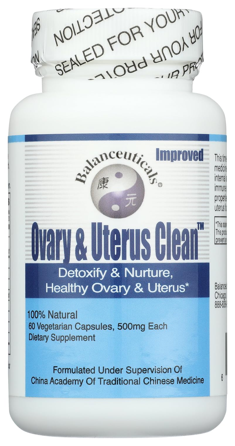 Balanceuticals Ovary & Uterus Clean 500 mg Dietary Supplement Capsule, 60 Count